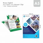 Brosur Digital A5 500lbr Ap120 (1sisi)