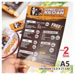 Brosur A5 Offset 1000 lbr (2sisi)