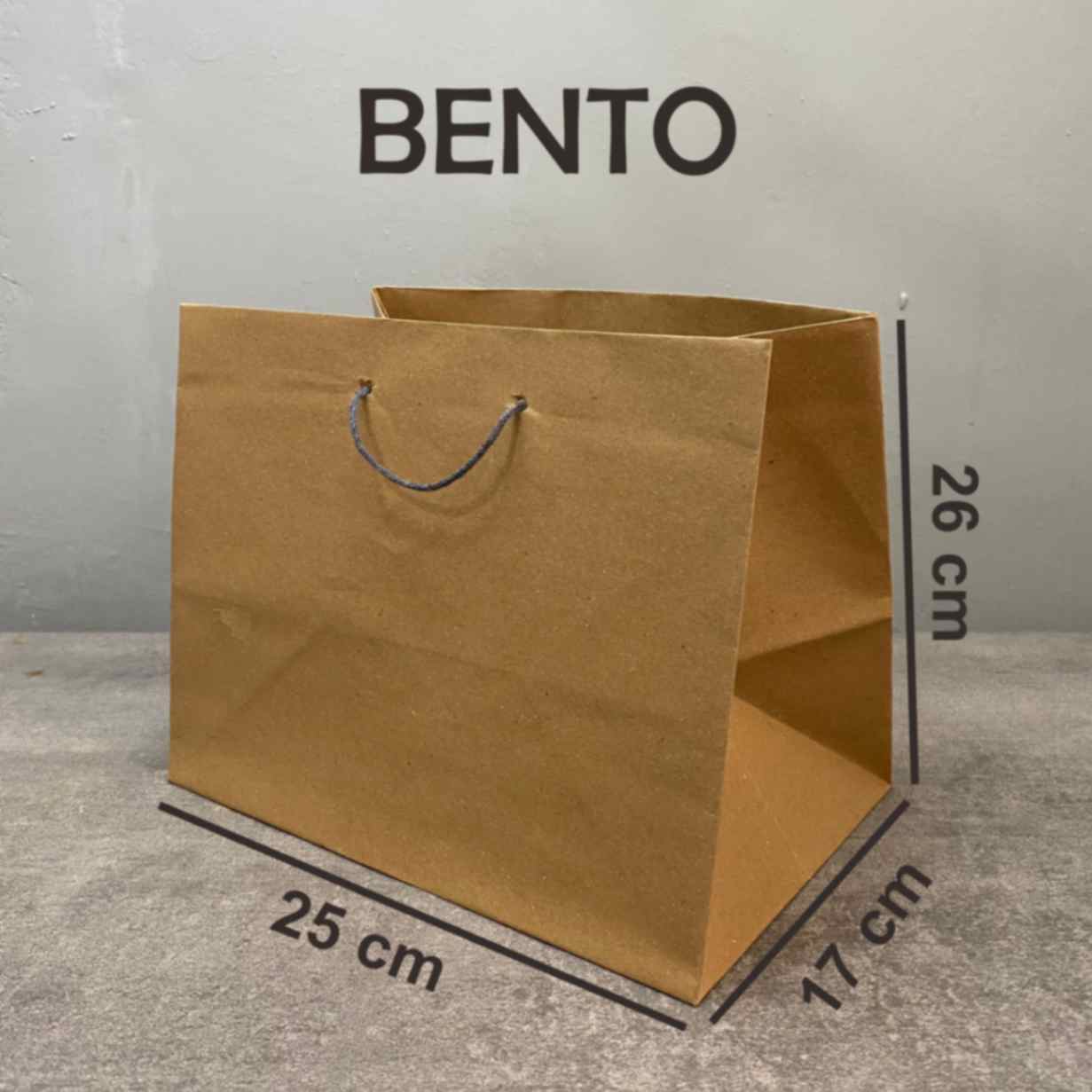 Paperbag Bento (per lusin)