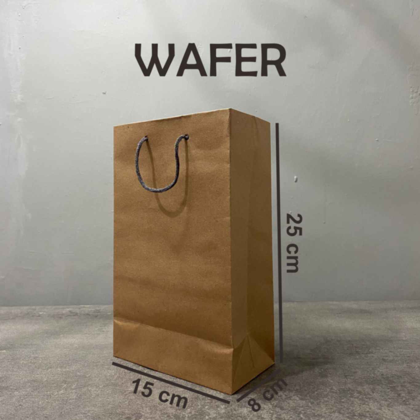 Paperbag Wafer/Hatari (per lusin)