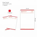 Kop surat A4 75 gr (1 warna)