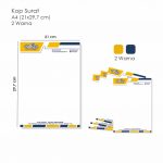 Kop Surat A4 75 gr (2 warna)