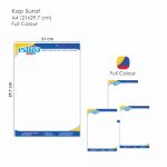 Kop Surat A4 75 gr (full color)