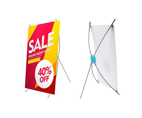 Mini X Banner 25 x 40 cm