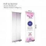 Roll Up Banner 85 x 200 Korea UV