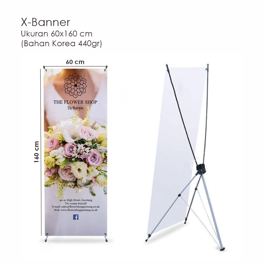 X Banner 60 x 160 Korea UV