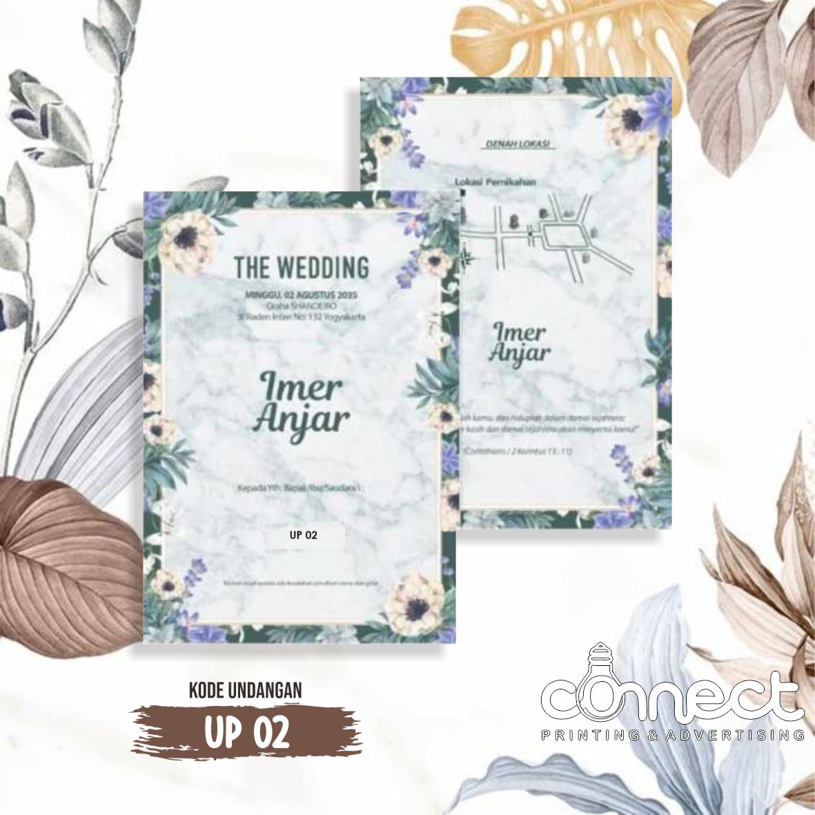 Undangan Blanko UP002