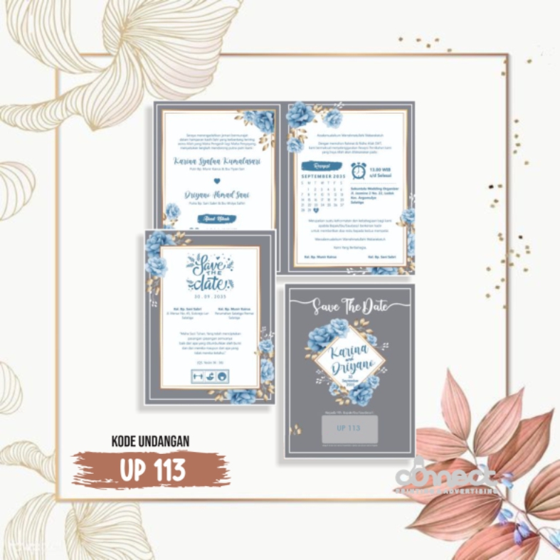 Undangan Blanko UP113