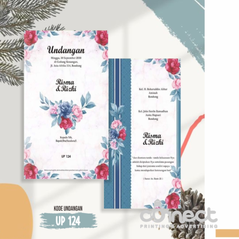 Undangan Blanko UP124