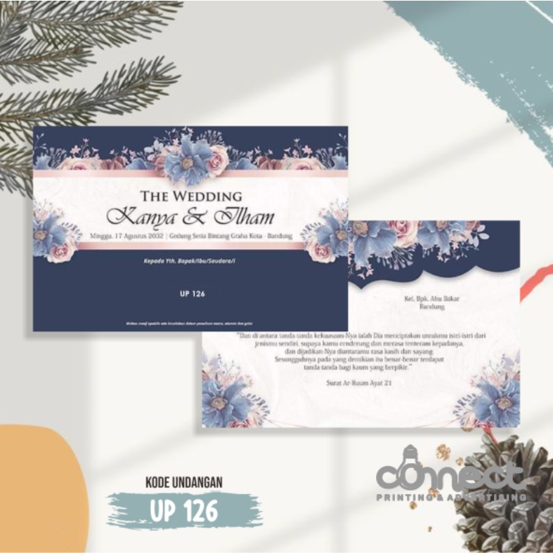 Undangan Blanko UP126