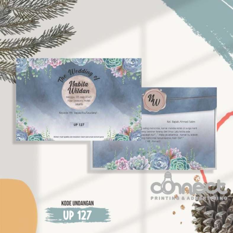 Undangan Blanko UP127