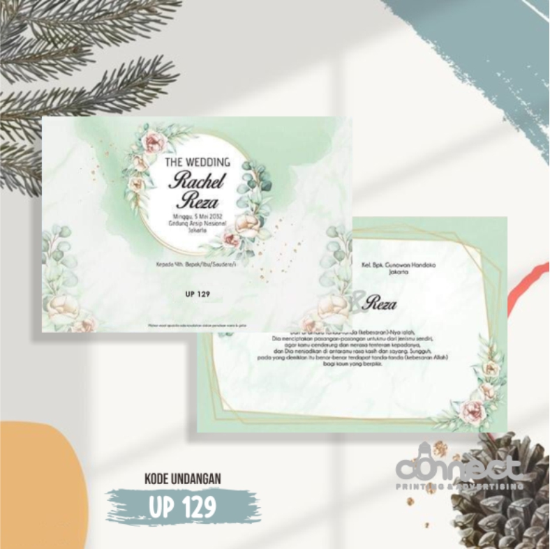 Undangan Blanko UP129