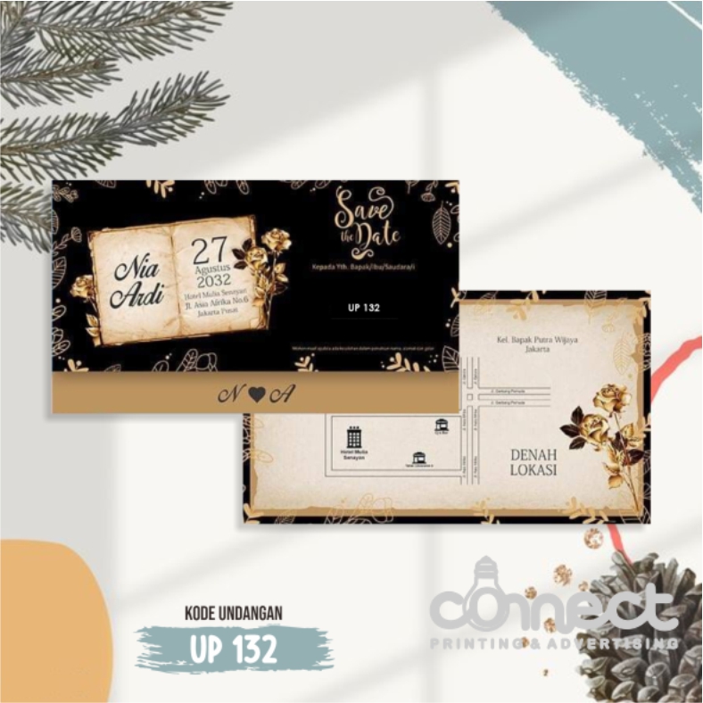 Undangan Blanko UP132
