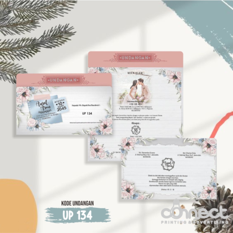Undangan Blanko UP134