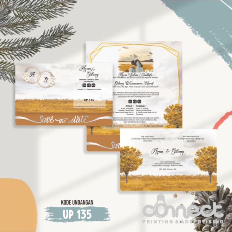 Undangan Blanko UP135