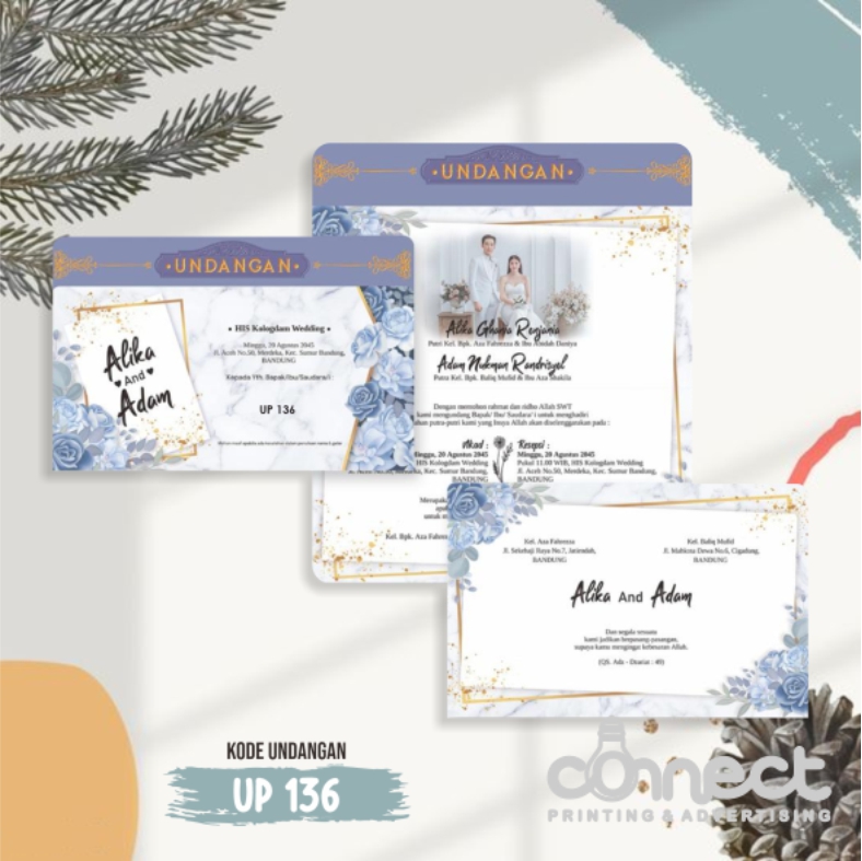Undangan Blanko UP136