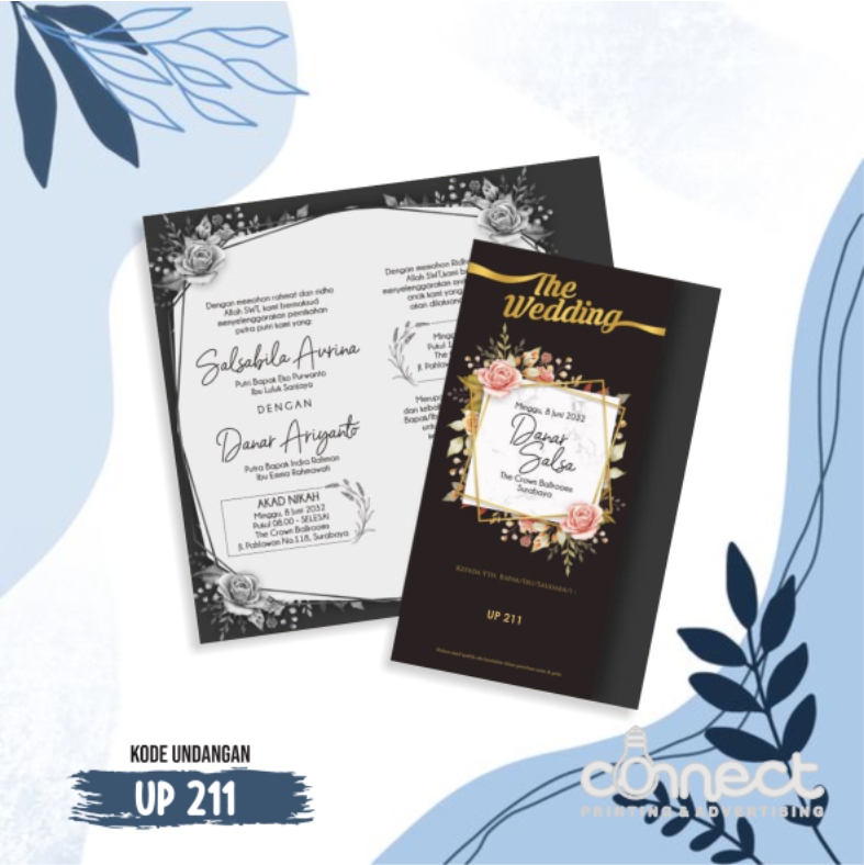 Undangan Blanko UP211