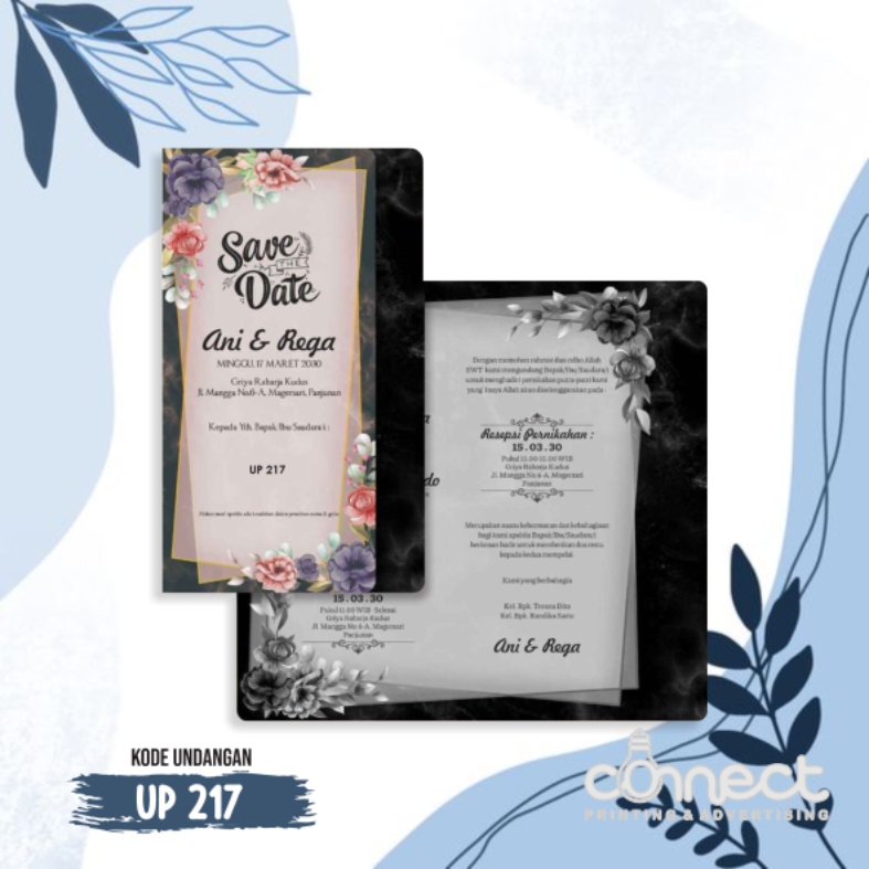 Undangan Blanko UP217