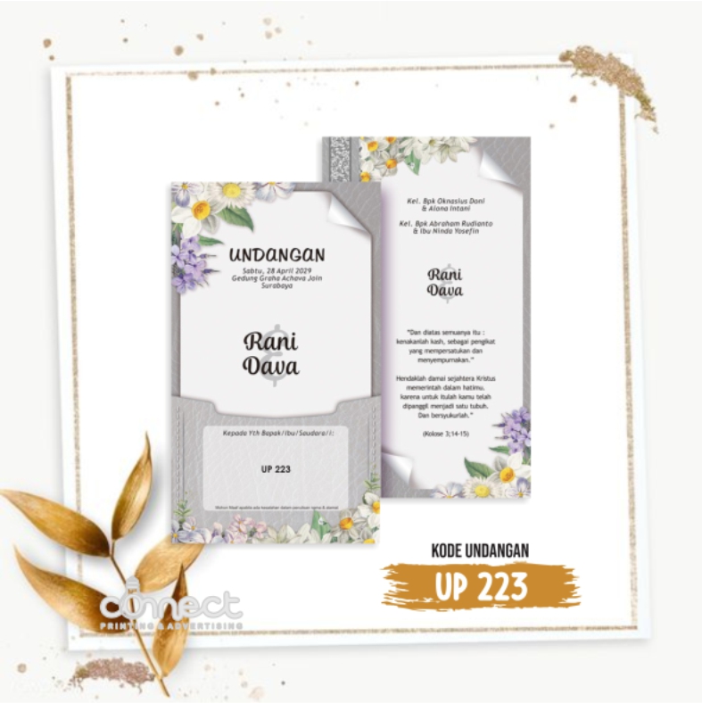 Undangan Blanko UP223