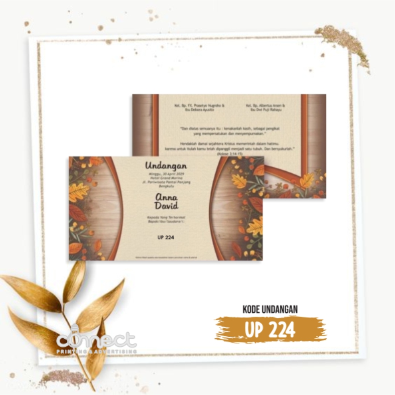 Undangan Blanko UP224
