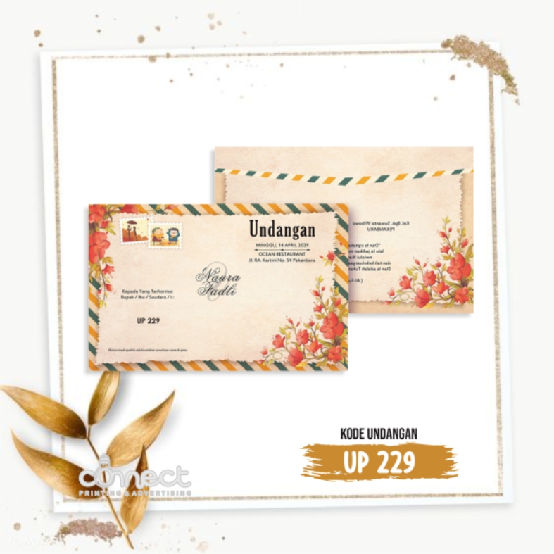 Undangan Blanko UP229