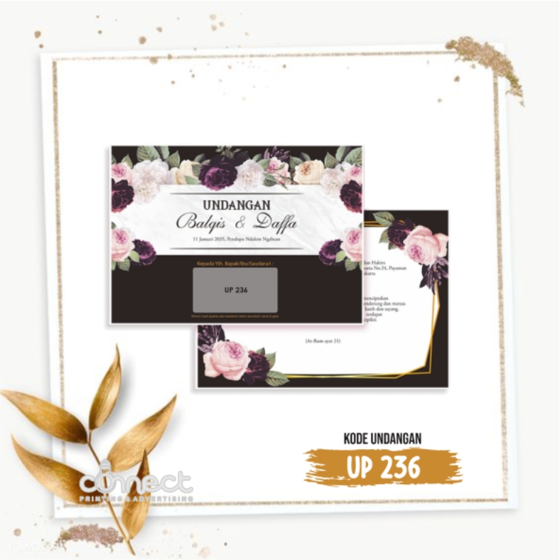 Undangan Blanko UP236