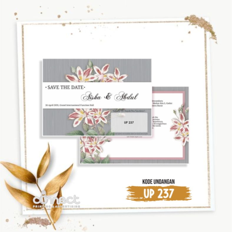 Undangan Blanko UP237