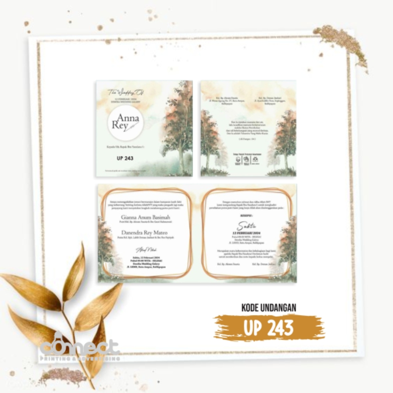 Undangan Blanko UP243