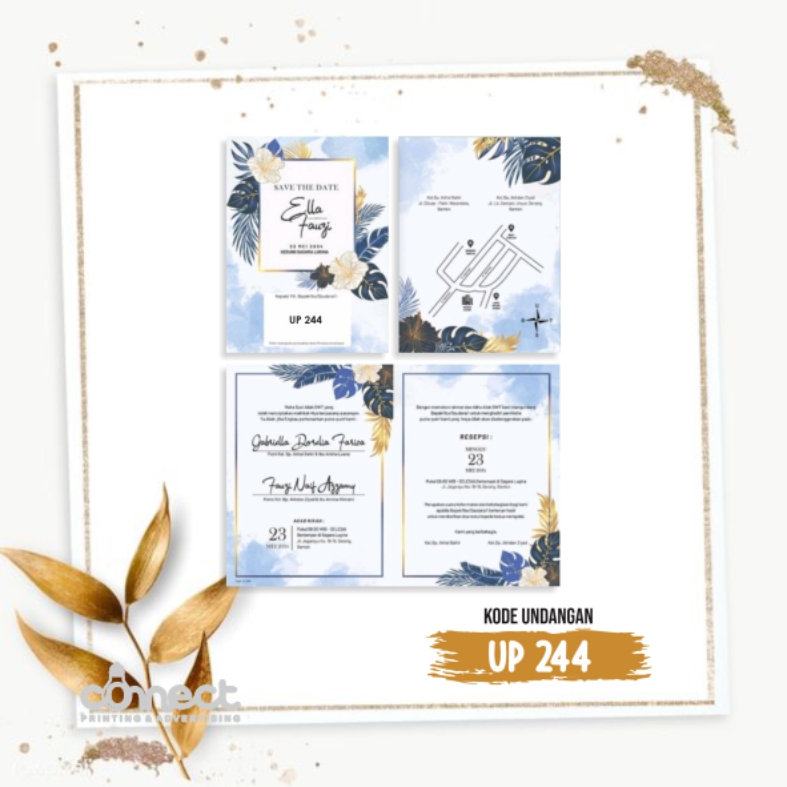 Undangan Blanko UP244