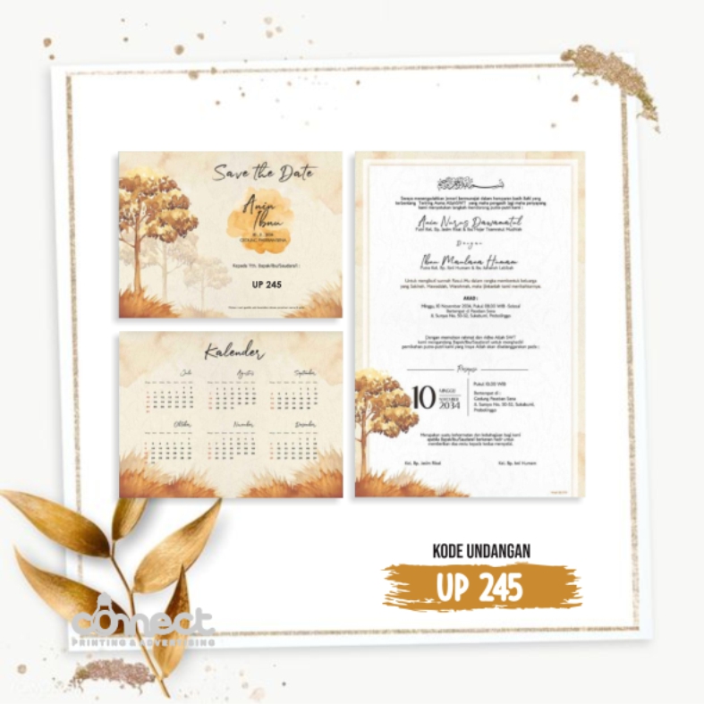 Undangan Blanko UP245