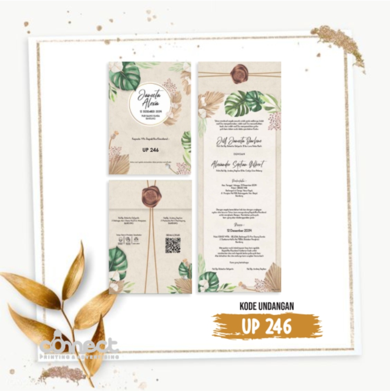 Undangan Blanko UP246