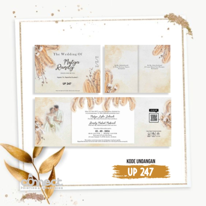 Undangan Blanko UP247