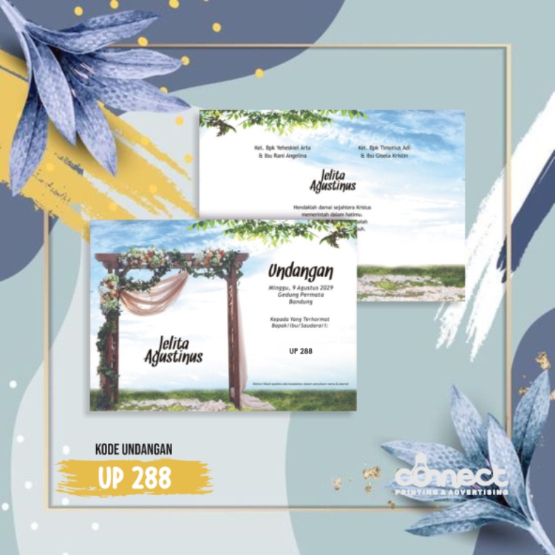 Undangan Blanko UP288