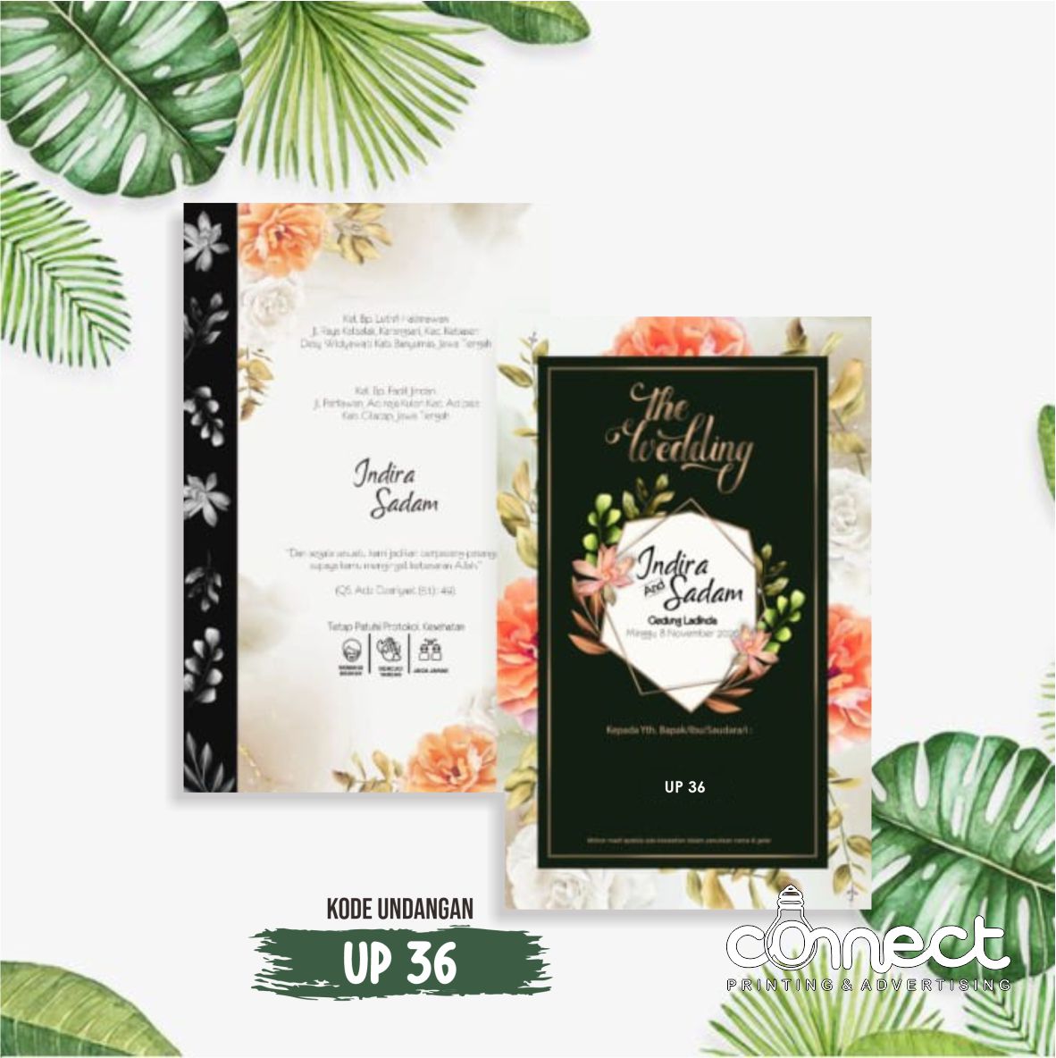 Undangan Blanko UP036