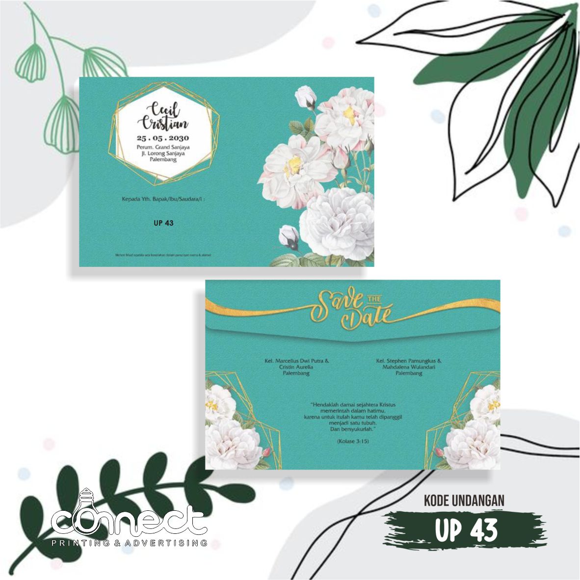 Undangan Blanko UP043
