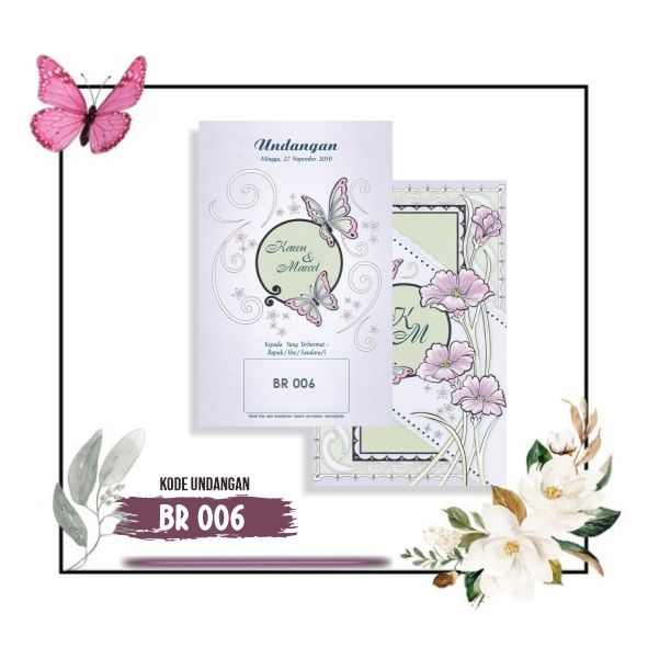 Undangan Blanko BR006