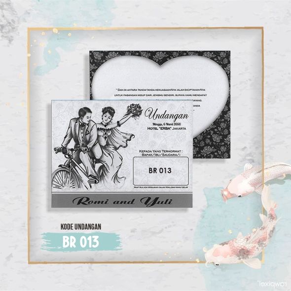 Undangan Blanko BR013