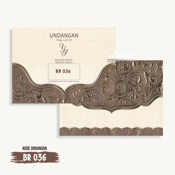 Undangan Blanko BR036